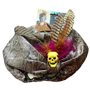Costumes USA | Women’s Witch Doctor Turban Costume | OS Fits Most | NWT